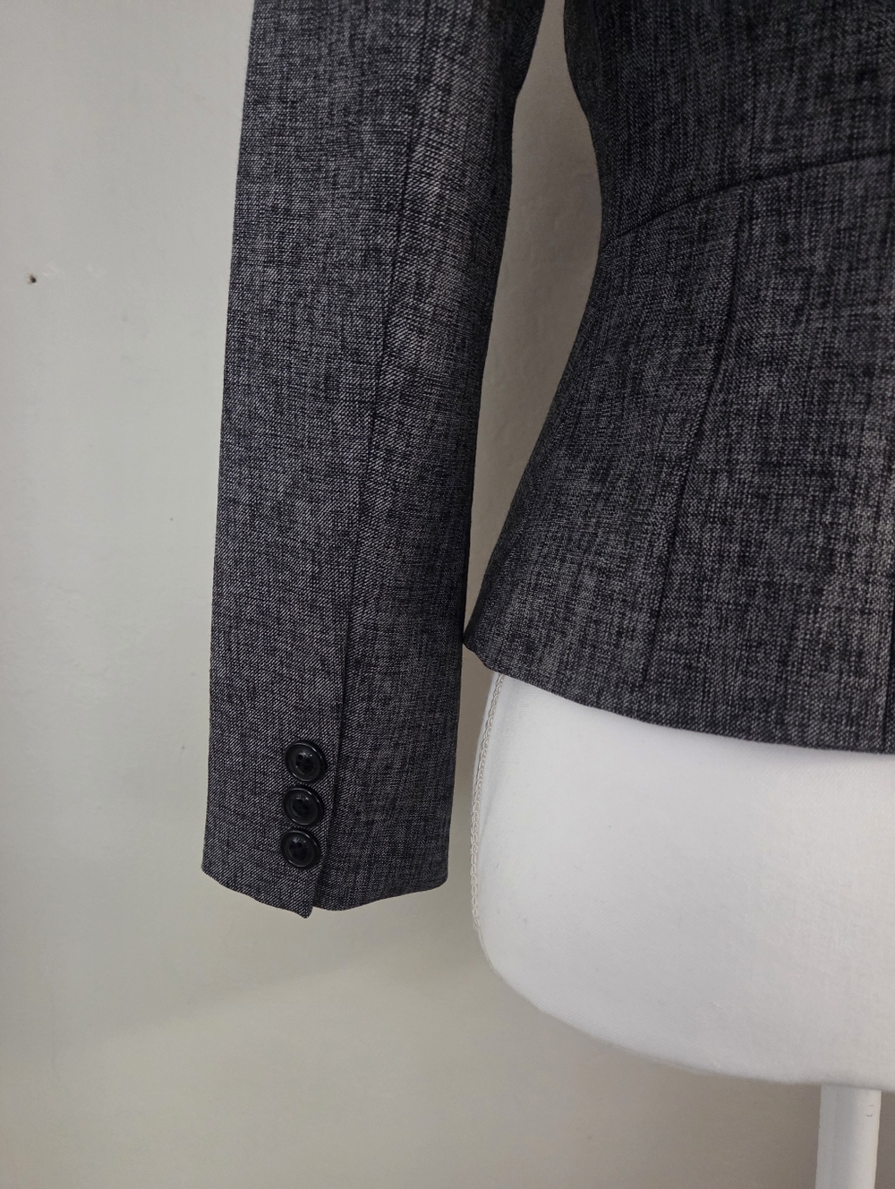 Karen Millen Structured Wool Blend Blazer Jacket - Picture 6 of 9